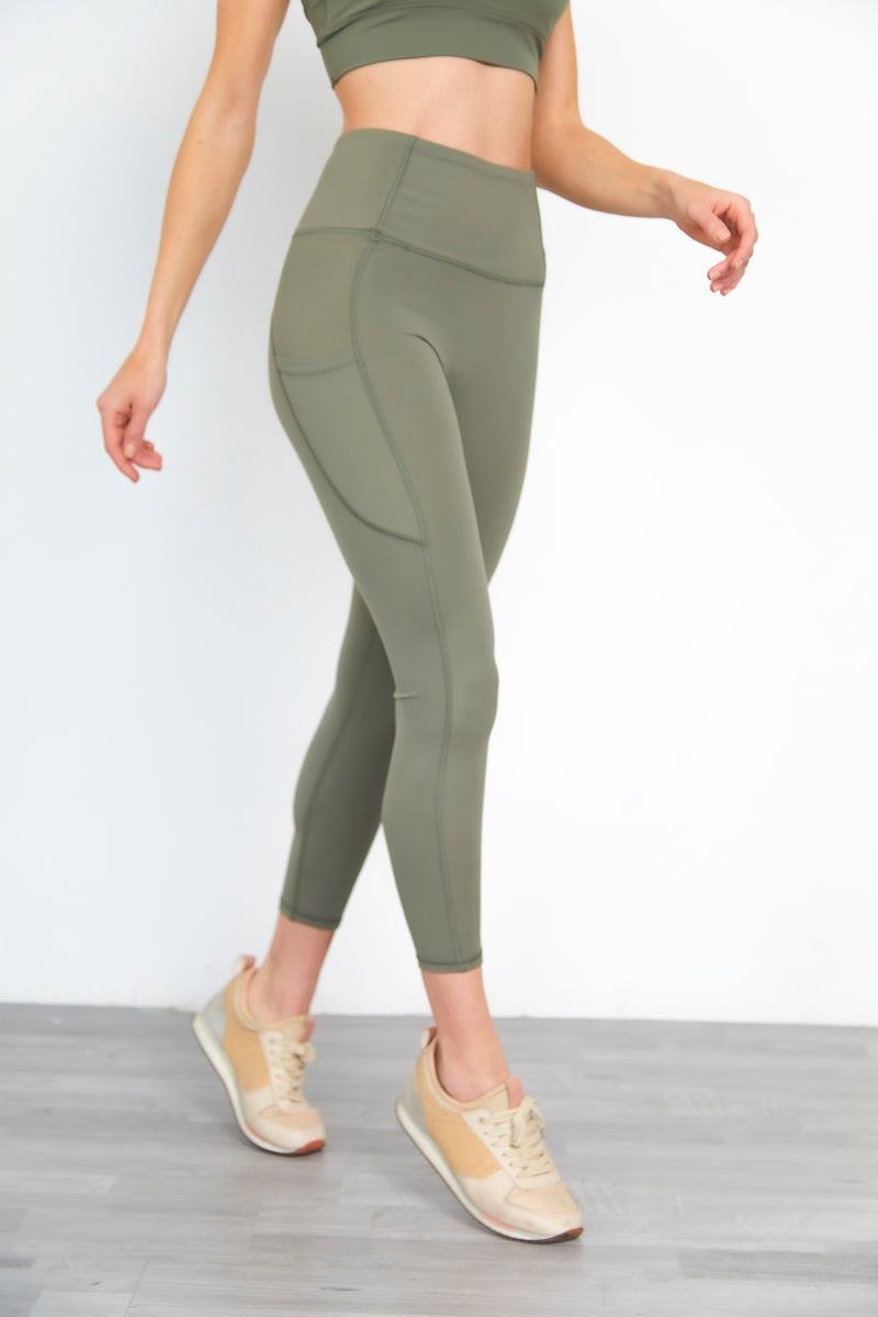 Leggings de Entrenamiento para Mujer - Bolsillos Laterales