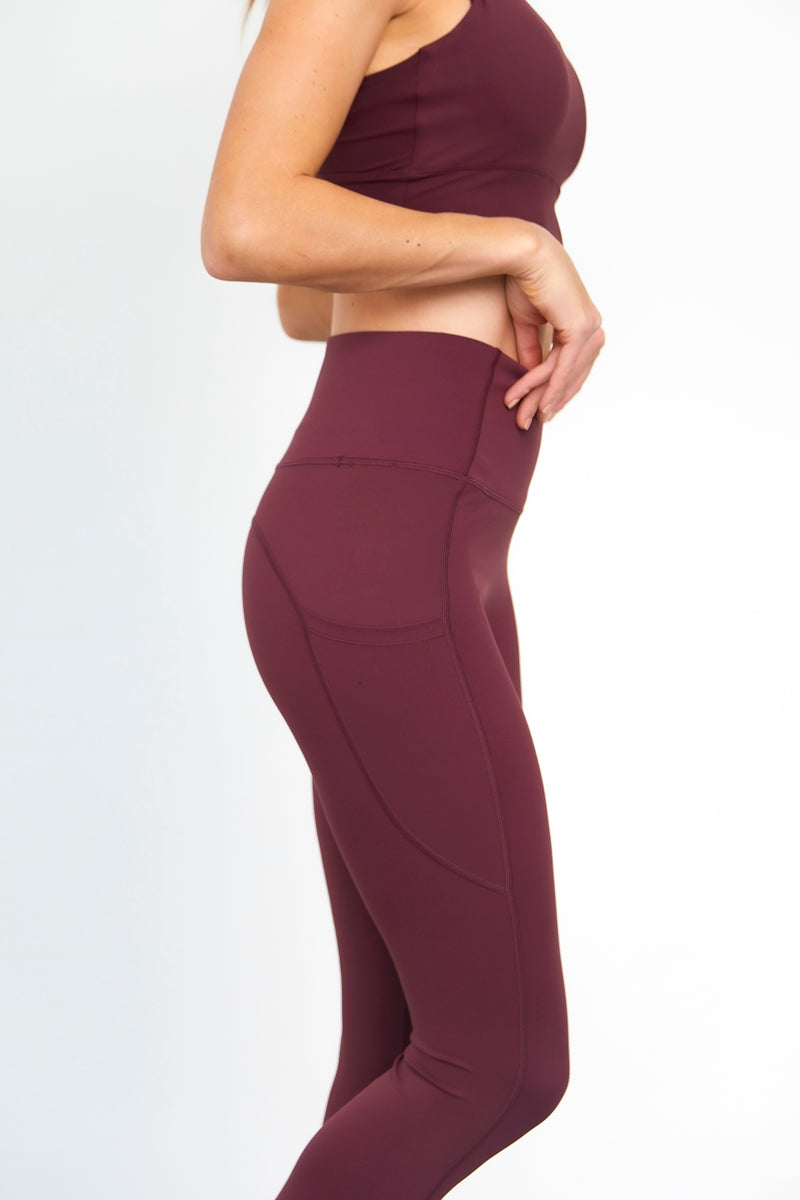 Leggings de Entrenamiento para Mujer - Bolsillos Laterales